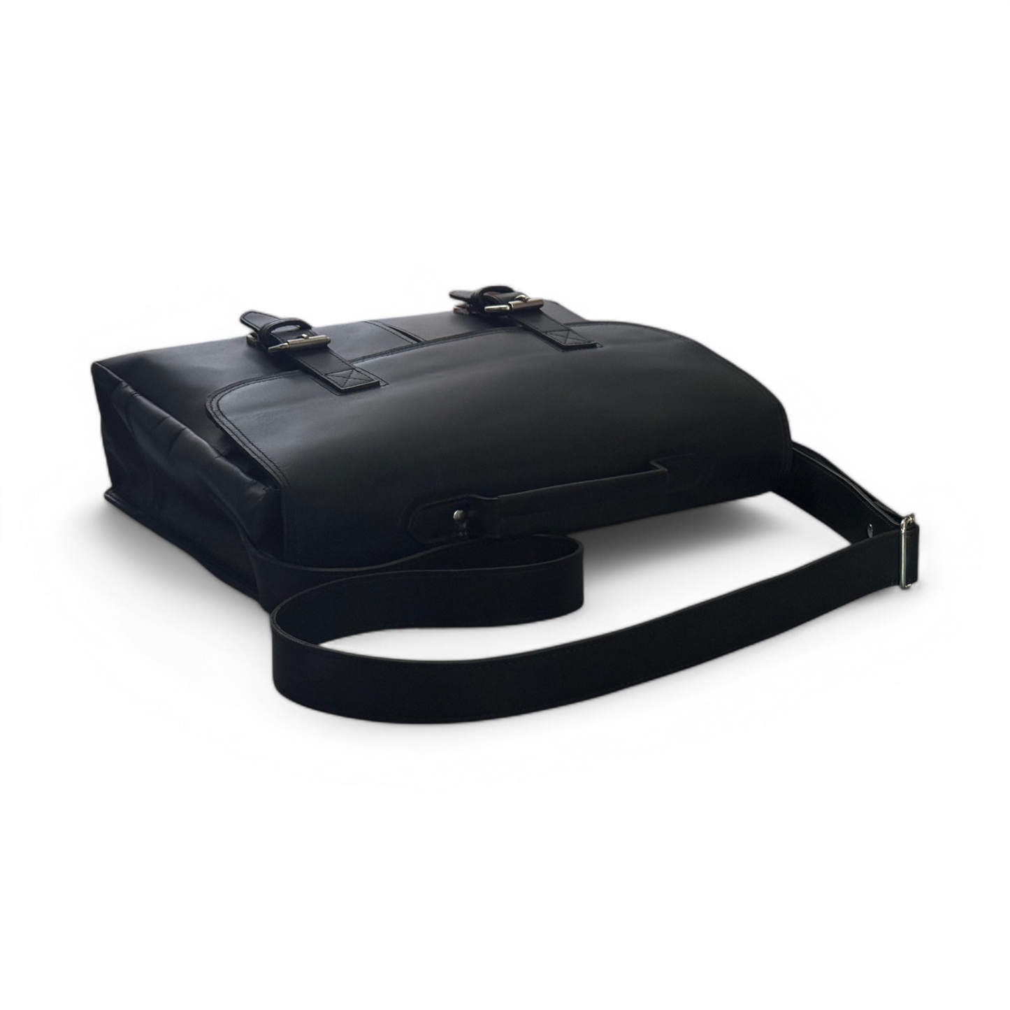Stylish Black Messenger Bag – Perfect for Work & Travel