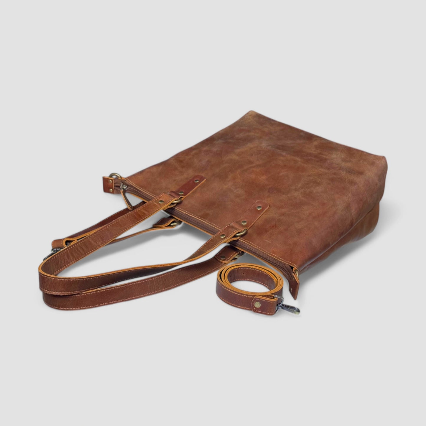 Large Leather Tote Bag