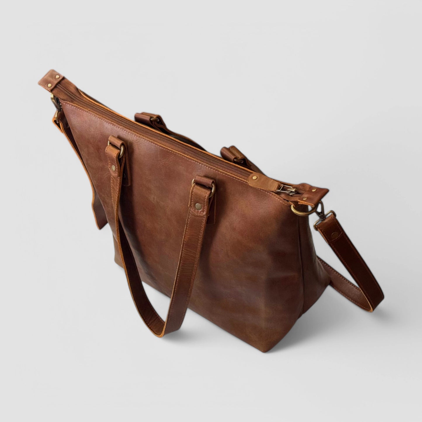 Large Leather Tote Bag
